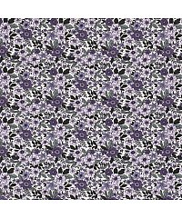 Nooteboom Poplin Drobne cvetke | lila | 100%CO 19404.043