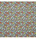 Poplin Barvite pike glitter | siva | 100%CO