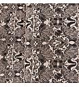 Žakard Ornament | črna | 60%PL / 40%CO