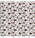 Poplin Drobne rože | rdeča | 100%CO