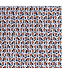 Nooteboom Poplin Mini zavoji | oranžna | 100%CO 19433.008