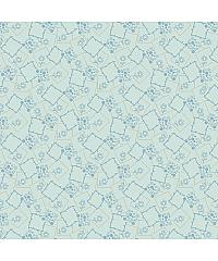 MAKOWER Patchwork blago Blue escape iceland snowcap | 110cm 2/357LT
