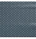 Poplin Božični vzorec | metalik | petrolej | 100%CO