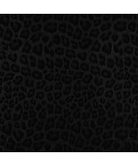 Verhees Umetno usnje Silktouch | črnileopard | 65%PL / 30%PU / 5%EL 04394.002