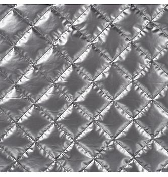 Blago za bunde Felix | metalik | srebrna | 100%PU