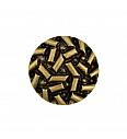 Gumb Mrvice brez lukenj | metalik | 34