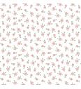 Poplin Drobne cvetke | bela | 100%CO