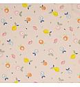 Poplin Sadje glitter | svetloroza | 100%CO
