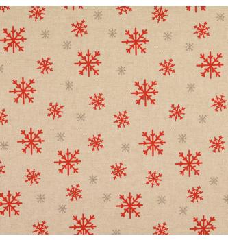 Panama Božične snežinke | naravna | 78%CO / 22%PL