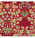 Panama Flora | rdeča | digitalni tisk | 100%CO
