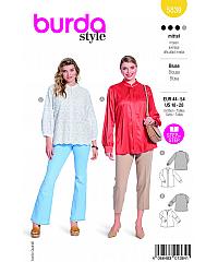 BURDA Kroj Bluza z ruskim ovratnikom 5839