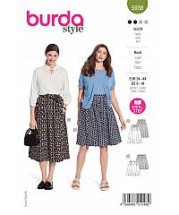 BURDA Kroj Široko nabrano krilo 5938