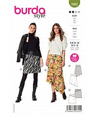 BURDA Kroj Asimetrično krojeno krilo 5982