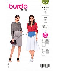 BURDA Kroj Krilo s koničasto oblikovanim sedelcem 6020