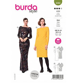 Kroj Elegantna oprijeta obleka