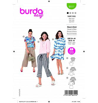 Kroj Obleka in bluza z elastičnim izrezom