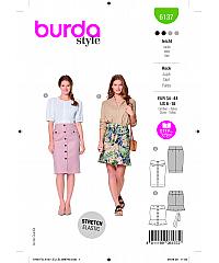 BURDA Kroj Oprijeto krilo s sprednjim zapenjanjem 6137