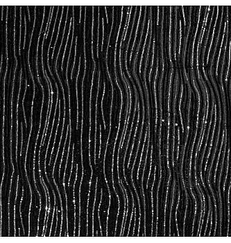 Žamet Bleščeče vijuge | srebrna | 100%PL