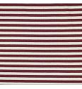 Rebrasti jersey Yarn dyed | Črte | temnoroza |  95%CO / 5%EL