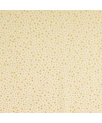 Hemmers Poplin Božično nebo | metalik | krem/zlata | 100%CO 200224.1137