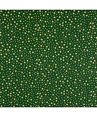 Hemmers Poplin Božično nebo | metalik | zelena/zlata | 100%CO 200224.1139