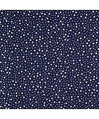 Hemmers Poplin Božično nebo | metalik | temnomodra/srebrna | 100%CO 209559.5026