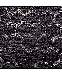 Ltex Mreža Satovje | lureks | črna/srebrna | 100%PL 80485.069