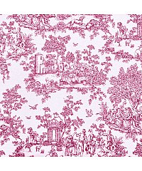 Can Žakard Toskana | rdeča | 60%CO / 40%PL 232310