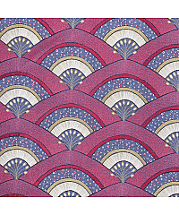 Can Žakard Zlato rdeči pavi | 80%PL / 20%CO 193145