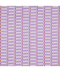 Verhees Poplin Geometrijski ritem | ročni tisk | lila | 100%CO 06617.004