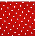 Viskozni poplin Pike | rdeča | 100%VI