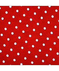 Hemmers Viskozni poplin Pike | rdeča | 100%VI 202133.3022