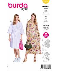 BURDA Kroj Obleka na preklop 5637