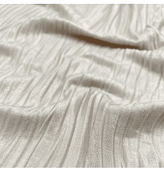 Plise Razgibana struktura | lamé | 95%PL / 5%EL