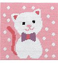 Gobelin set Ljubka mucka | 15x15cm