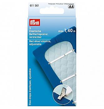 Napenjalec za rjuhe | max. 1,40 m | 3 kos