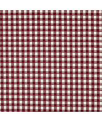 Verhees Bombažna tkanina Mali karo | yarn dyed | bordo | 100%CO 04794.002