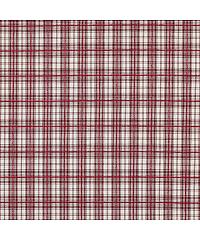 Verhees Bombažna tkanina Karo | yarn dyed | bordo | 100%CO 04794.012