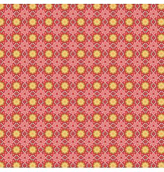 Patchwork blago Seed cinnamon red | 110cm