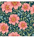 Patchwork blago Luscious Garden deep prussian | 110cm