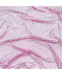 Ltex Mreža s kristalčki | roza | 100%PL 80373.64