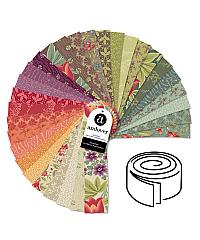 MAKOWER Patchwork blago - 2.5 inch strip roll | 110cm 2S-PARA-40