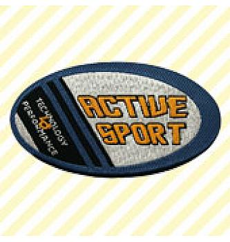 Našitek Active sport