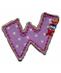 MONO-QUICK Našitek Črka W 80723