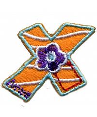 MONO-QUICK Našitek Črka X 80724