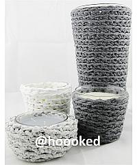 HOOOKED Navodila za izdelavo - prevleka za vazo 