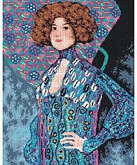 ORCHIDEA Gobelin Emile Floge | Gustav Klimt | 40x50cm 2193M