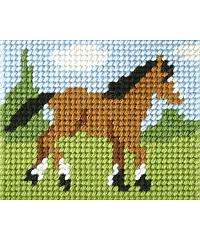 ORCHIDEA Gobelin set Konj | 17x20,5cm 9707
