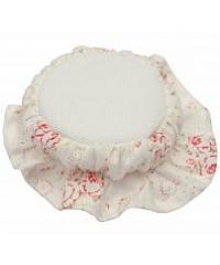 RICO Design Pokrivalo za kozarce z marmelado | 124 | rožice | 8cm 03410.00.00