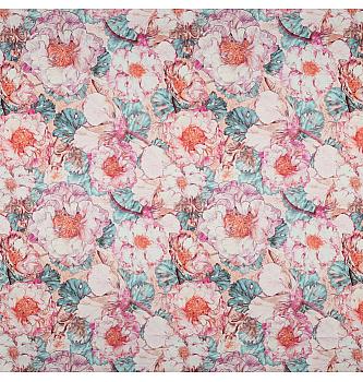 Pamučni saten Anemona | tanji | digitalna štampa | 100%CO